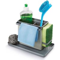 Tomado - Metaltex - Gootsteen Organiser - Tidy Tex - Verstelbaar - Verplaatsbaar - Voor zeep, spons, schoonmaakdoekjes - thumbnail