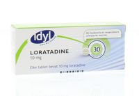 Idyl Loratadine 10mg hooikoorts (30 tab) - thumbnail