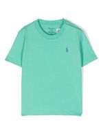 POLO RALPH LAUREN KIDS t-shirt en coton à patch logo - Vert - thumbnail