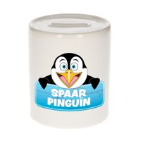 Spaarpot van de spaar pinguin Mister Cool 9 cm
