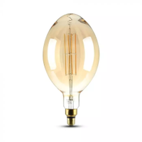LED Filament lamp XXL Bora 8 Watt E27 2000K dimbaar
