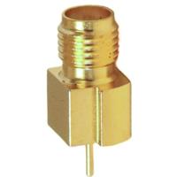 Mueller Electric BU-1420721881 Adapterstekker SMA-bus - Printplaat Recht Messing