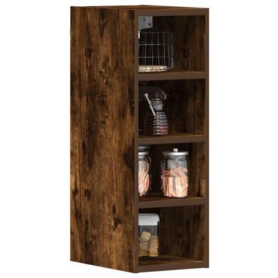 Hangkast Riga 20x29,5x60 cm bewerkt hout gerookt eikenkleurig