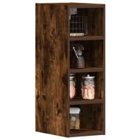 Hangkast Riga 20x29,5x60 cm bewerkt hout gerookt eikenkleurig
