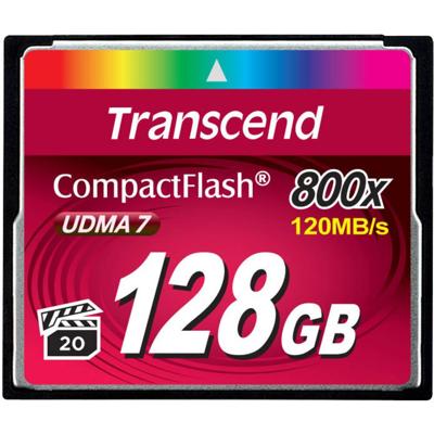 Transcend Premium 800x CF-kaart 128 GB