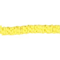 Creativ Company Klei kralen, d 5-6 mm, gatgrootte 2 mm, geel, 145 stuk/ 1 doos
