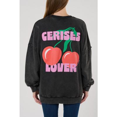 Le temps des cerises - Zwart | Dames | Trui | Zwart | M | regular | Kamst mode