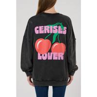 Le temps des cerises - Zwart | Dames | Trui | Zwart | M | regular | Kamst mode