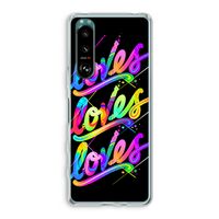 Loves: Sony Xperia 5 III Transparant Hoesje