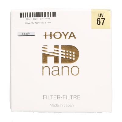 Hoya HD Nano UV 67mm