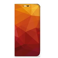 Stand Case voor Samsung Galaxy A23 Polygon Red