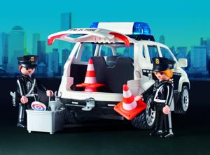 PLAYMOBIL Action Heroes - Politiestation met voertuigen Constructiespeelgoed