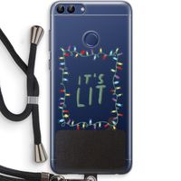 It's Lit: Huawei P Smart (2018) Transparant Hoesje met koord