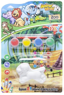 LG Imports schilderset Hond junior wit 6 delig LG Imports schilderset Hond junior wit 6 delig