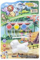 LG Imports schilderset Hond junior wit 6 delig - thumbnail