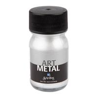 Creativ Company Hobbyverf metallic zilver, 30ml