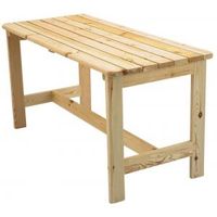 Bergen houten tuintafel onbehandeld 150 x 65 cm - thumbnail