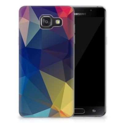 Samsung Galaxy A3 2016 | TPU Hoesje | Polygon Dark