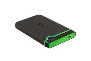 Transcend StoreJet 25M3C externe harde schijf 4 TB 2.5" USB Type-C 3.2 Gen 1 (3.1 Gen 1) Zwart, Groen