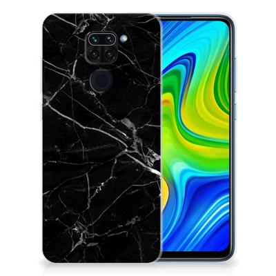 Xiaomi Redmi Note9 | TPU | Siliconen hoesje | Marmer Zwart - Origineel Cadeau Vader
