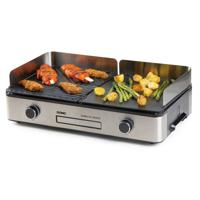 Domo DO9259G raclette 2400 W Zwart, Roestvrijstaal - thumbnail