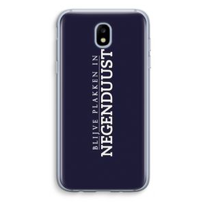 Blijve plakken in Negenduust: Samsung Galaxy J5 (2017) Transparant Hoesje