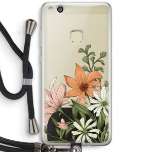 Floral bouquet: Huawei Ascend P10 Lite Transparant Hoesje met koord