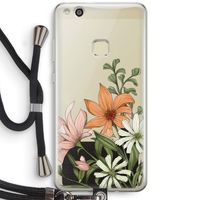 Floral bouquet: Huawei Ascend P10 Lite Transparant Hoesje met koord