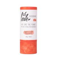 We Love 100% Natural deodorant stick sweet & soft