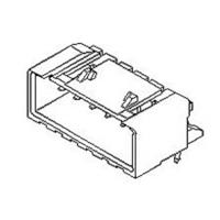 Molex 534260810 Male header, inbouw (standaard) Totaal aantal polen: 8 Rastermaat: 2.50 mm Inhoud: 1 stuk(s) Tray