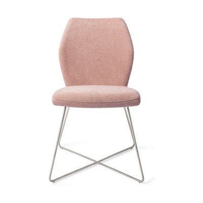 Jesper Home Ikata eetkamerstoel Anemone cross steel