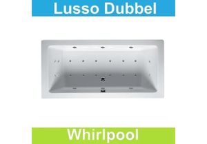 Ligbad Riho Lusso 200 x 90 cm Whirlpool Dubbel systeem Riho