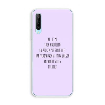 Relatief: Huawei P Smart Pro Transparant Hoesje