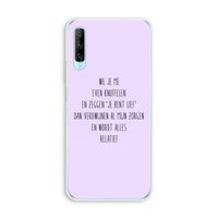 Relatief: Huawei P Smart Pro Transparant Hoesje