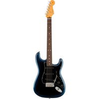 Fender American Professional II Stratocaster Dark Night RW elektrische gitaar met koffer - thumbnail