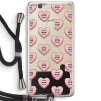 Chicks before dicks: Huawei Ascend P10 Lite Transparant Hoesje met koord