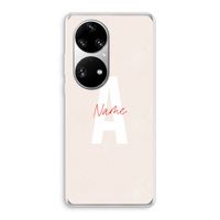 Strawberry Milkshake: Huawei P50 Pro Transparant Hoesje