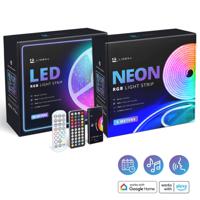 Lideka Slimme NEON RGB LED Strip 3 Meter + RGB LED Strip 20 Meter - thumbnail