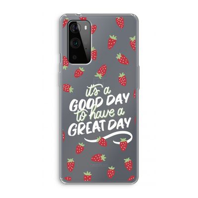 Don't forget to have a great day: OnePlus 9 Pro Transparant Hoesje