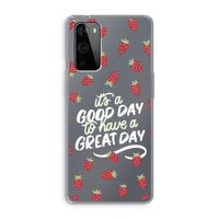 Don't forget to have a great day: OnePlus 9 Pro Transparant Hoesje