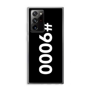 #9000: Samsung Galaxy Note 20 Ultra / Note 20 Ultra 5G Transparant Hoesje