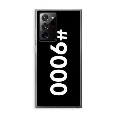 #9000: Samsung Galaxy Note 20 Ultra / Note 20 Ultra 5G Transparant Hoesje