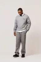 Equalité Fluffy Knit Trainingspak Heren Grijs - Maat XS - Kleur: ZwartGrijs | Soccerfanshop