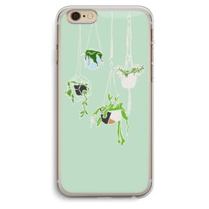 Hang In There: iPhone 6 Plus / 6S Plus Transparant Hoesje