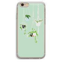 Hang In There: iPhone 6 Plus / 6S Plus Transparant Hoesje