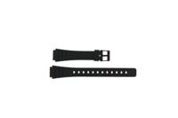 Horlogeband Casio AW-48HE-1AVDF Kunststof/Plastic Zwart 16mm