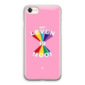 Het Leven Is Mooi: iPhone 8 Transparant Hoesje