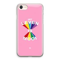 Het Leven Is Mooi: iPhone 8 Transparant Hoesje