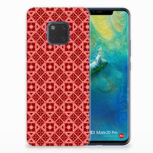 Huawei Mate 20 Pro TPU bumper Batik Rood