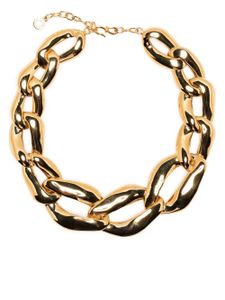 Saint Laurent Pre-Owned collier en maille gourmette - Or